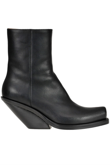 Vetements Cowboy leather ankle boots 