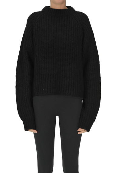 HUMANOID RIBBED KNIT PULLOVER