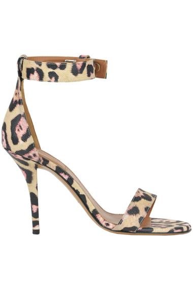 Givenchy Animal print leather sandals - Buy online on Glamest Fashion ...