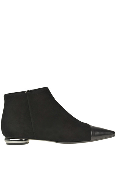 ANNA BAIGUERA SUEDE ANKLE-BOOTS