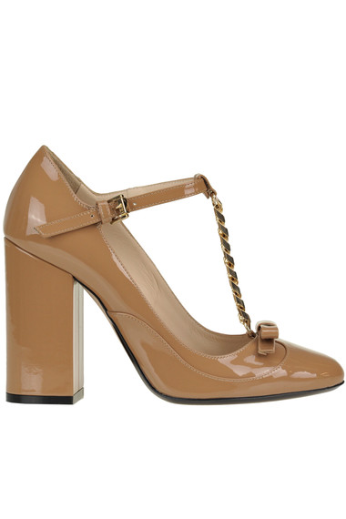 N°21 PATENT-LEATHER PUMPS