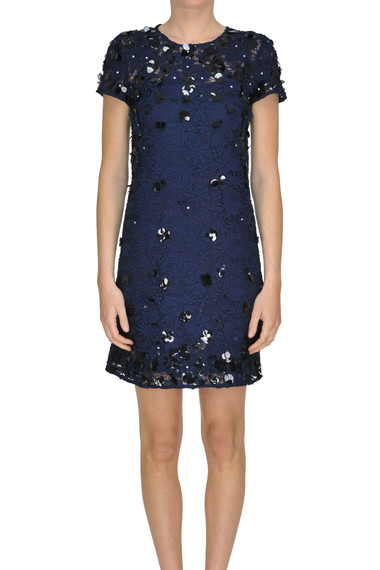 Michael Michael Kors Embellished macramè lace dress - Buy online on Glamest  Fashion Outlet  | Online Designer Fashion Outlet