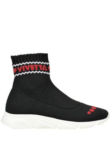 Vivetta Sock Sneakers In Black