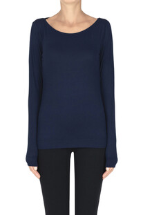 T-shirt in jersey di viscosa Blukey