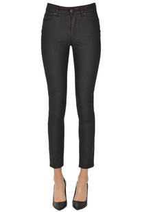 Coated fabric skinny trousers Atelier Cigala's