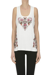 Embellished tank top P.A.R.O.S.H.