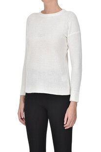 Textured knit pullover Base Milano