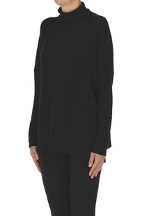 Turtleneck wide pullover Base Milano