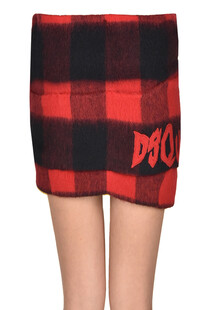 Checked print cloth mini skirt Dsquared2