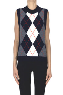 Gilet Pia a rombi A.P.C.