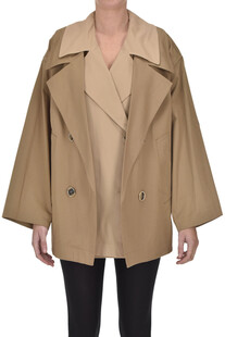 Double breasted trench jacket Semicouture