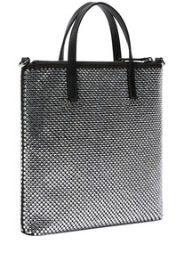 Borsa Mini Shopper con strass Pinko