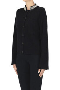 Jewel neckline cardigan Pinoro 