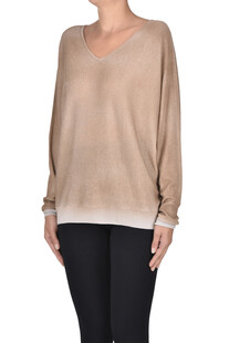 Pullover sfumato in lana merinos extrafine Aragona