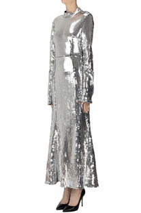 Sequined long dress Semicouture