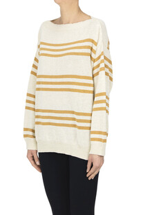 Striped pullover with lurex Kaos