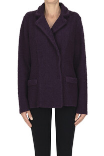 Bouclè knit cardigan Base Milano