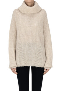 Alpaca-blend turtlenck pullover Scaglione
