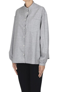 Camicia in misto lana Aspesi