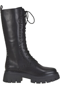 Lullaby Studs combat boots Ash