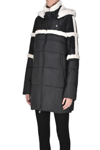 Eco-shearling inserts down jacket EA7 Emporio Armani