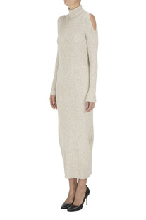Abito in maglia a costine D.Exterior