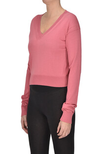 Pullover cropped Semicouture