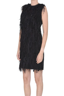 Seggio dress with feathers Max Mara