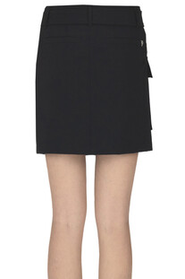 Zippered mini skirt Dondup