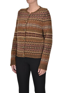 Jacquard knit cardigan Eribè