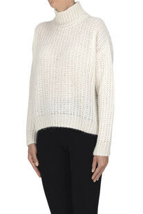 Pullover in maglia intrecciata Peserico