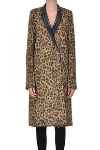 Animal print coat N°21