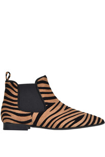 Animal print suede ankle boots Mood