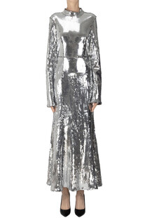 Sequined long dress Semicouture