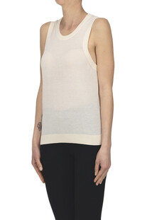 Top in maglia Semicouture