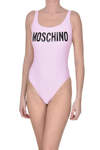 Designer logo swimsuit Moschino Couture