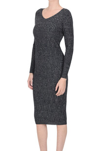 Textured knit dress D.Exterior