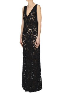 Crochet cotton long dress P.A.R.O.S.H.