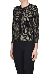 Cardigan stampa animalier Twinset U&B