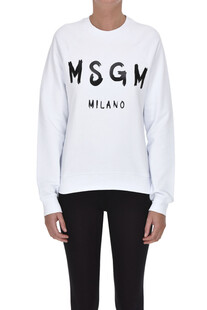 Designer logo sweatshirt MSGM