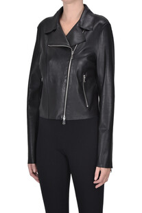 Giubbotto biker in nappa P.A.R.O.S.H.