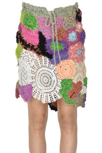 Crochet knit skirt Marco Rambaldi