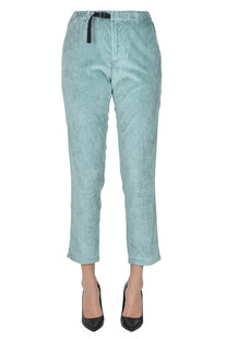 Corduroy trousers White Sand