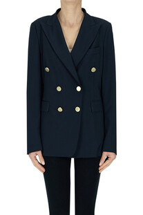 Blazer doppiopetto in fresco lana Kiltie