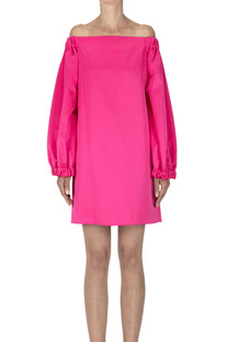 Mikado style fabric mini dress Semicouture