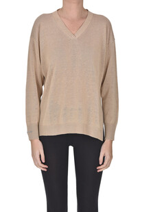 Cotton and linen pullover Peserico