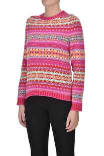 Jacquard knit pullover Eribè