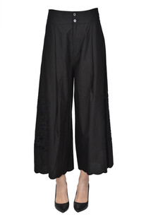 Pantaloni cropped gamba larga PDR Phisique Du Role