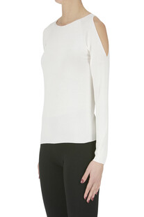 Pullover con cut-out sulle spalle Kontatto