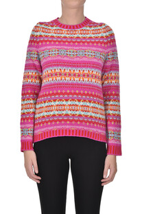 Jacquard knit pullover Eribè